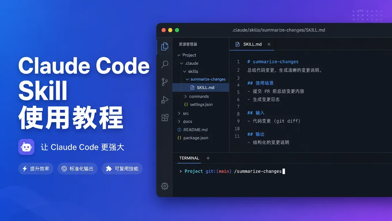Claude Code Skill 怎么用？Agent Skills 安装目录、触发方式与 Codex 用法实操